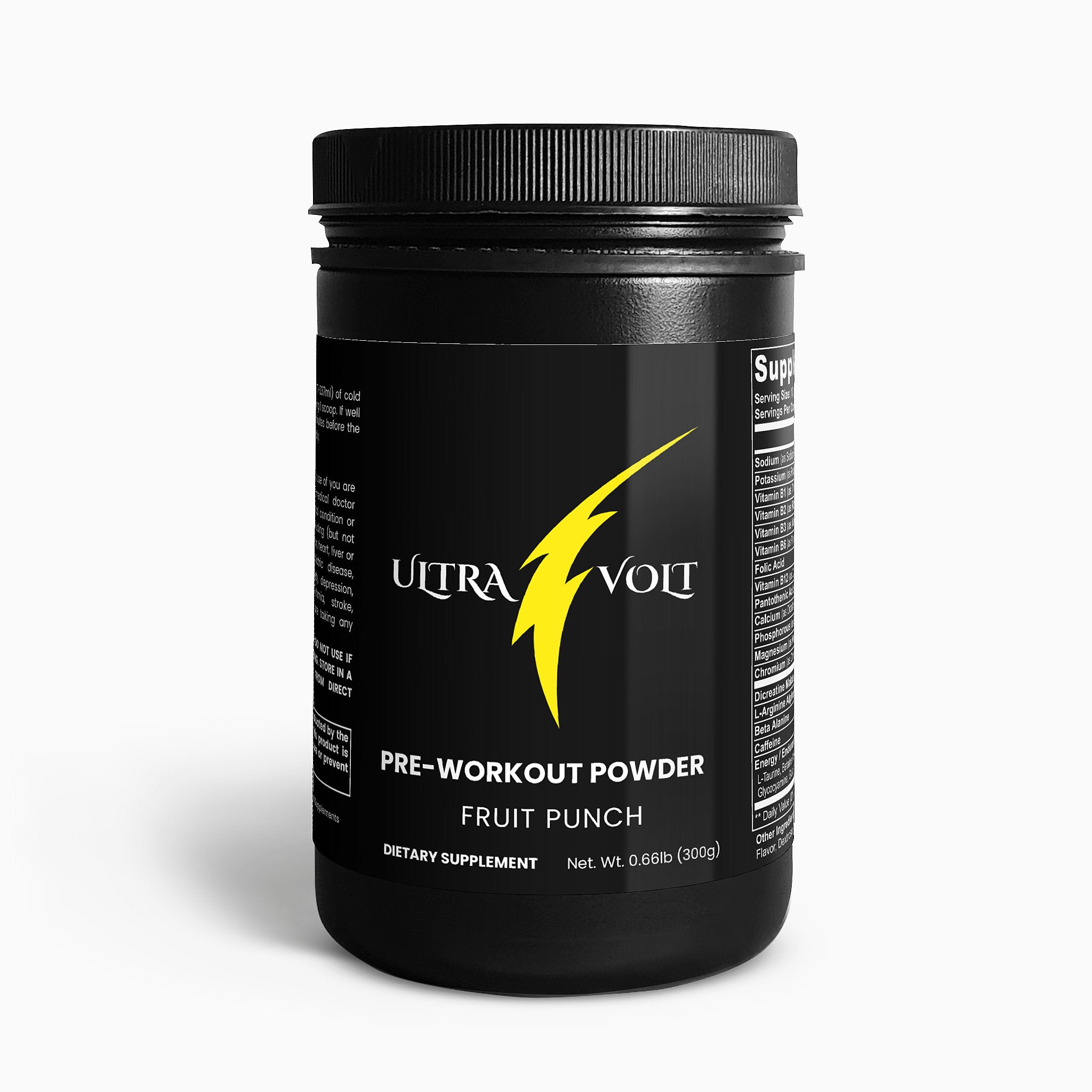 Nitric Shock Pre-Workout Powder (Fruit Punch)