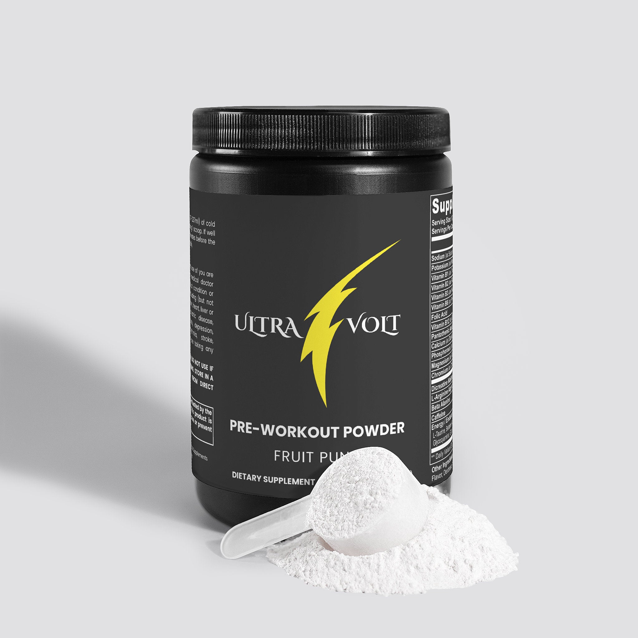 Nitric Shock Pre-Workout Powder (Fruit Punch)